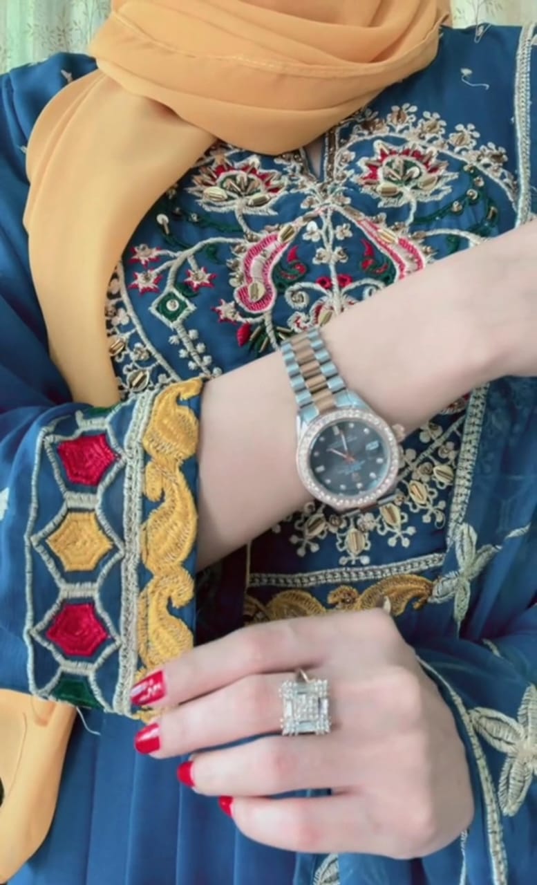 Elegant Zinc Embroidered Anarkali Dress with Dupatta – Festive & Party Wear